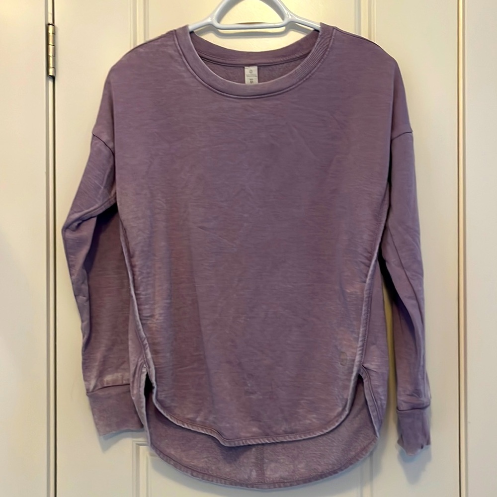 Balance collection sweatshirt. Never worn. Lovely lilac colour.